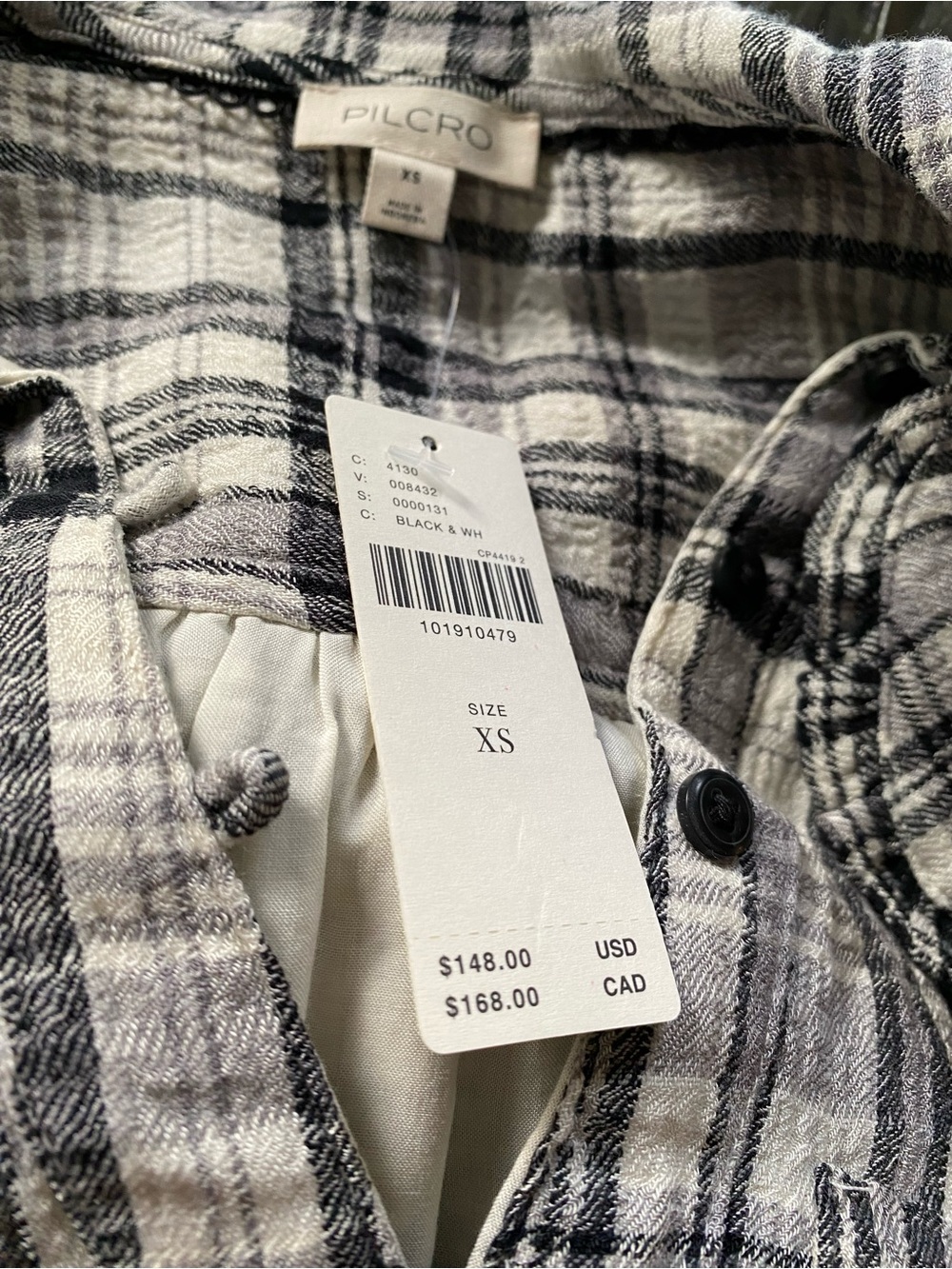 Anthropologie Pilcro Keira Long-Sleeve Mini Dress XS new - Picture 2 of 5